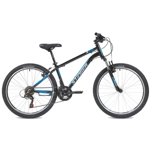 фото Подростковый горный (mtb) велосипед stinger element std 24 (2020) черный 14" (требует финальной сборки)