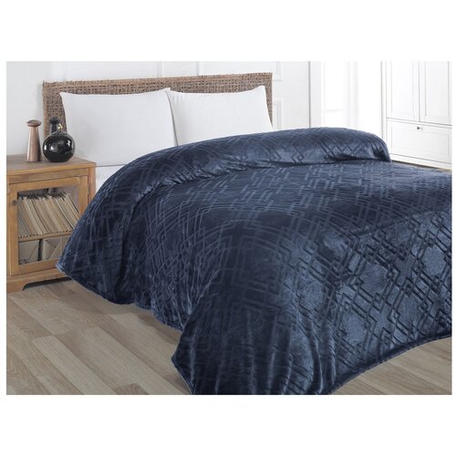 фото Плед karna piramit 220x240 см, синий