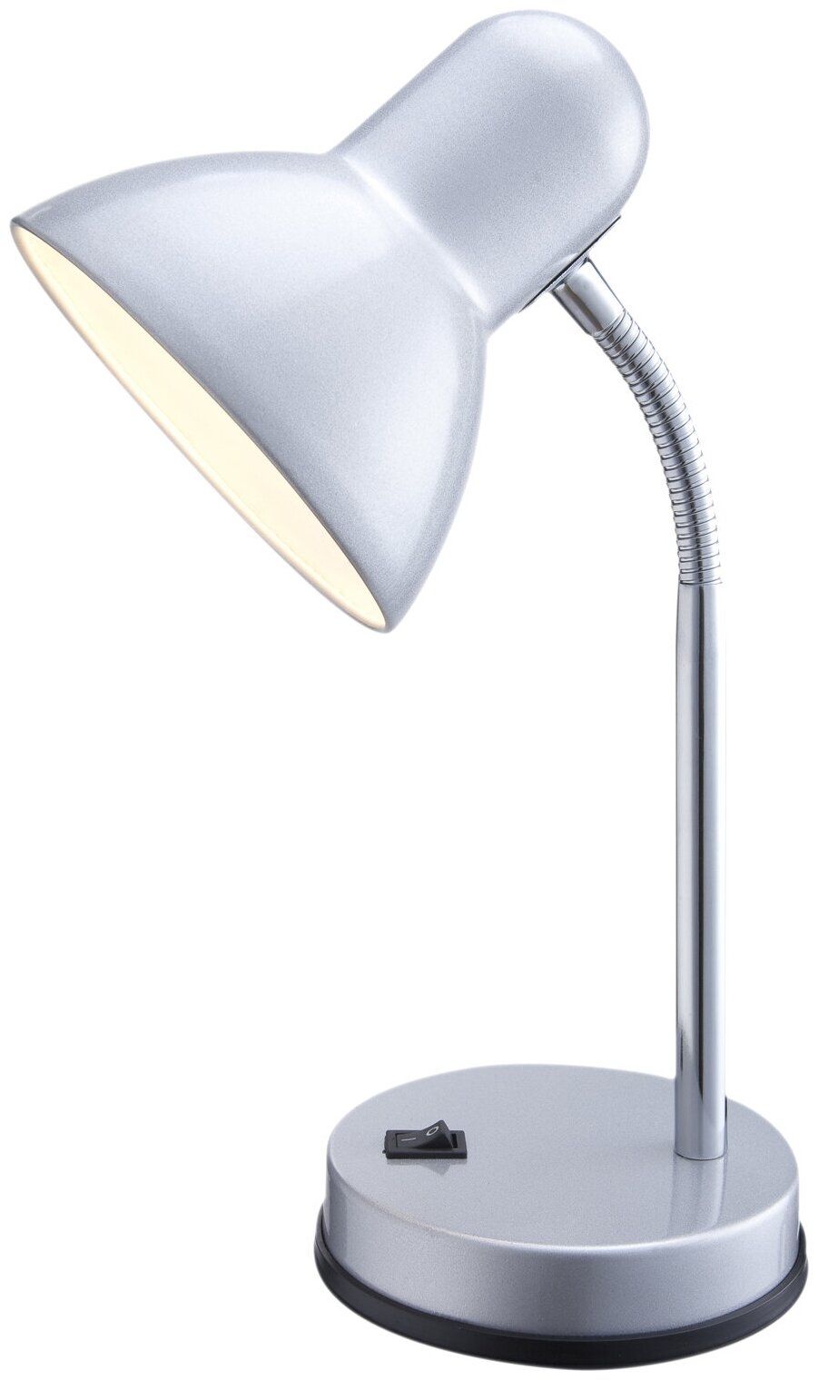 Лампа Globo Lighting BASIC 2487, E27, 40 Вт, цвет арматуры: серебристый