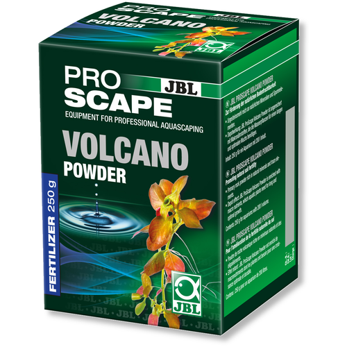 JBL ProScape Volcano Powder удобрение для растений, 250 г аквариум куб 250 250 250 с крышкой 15 л