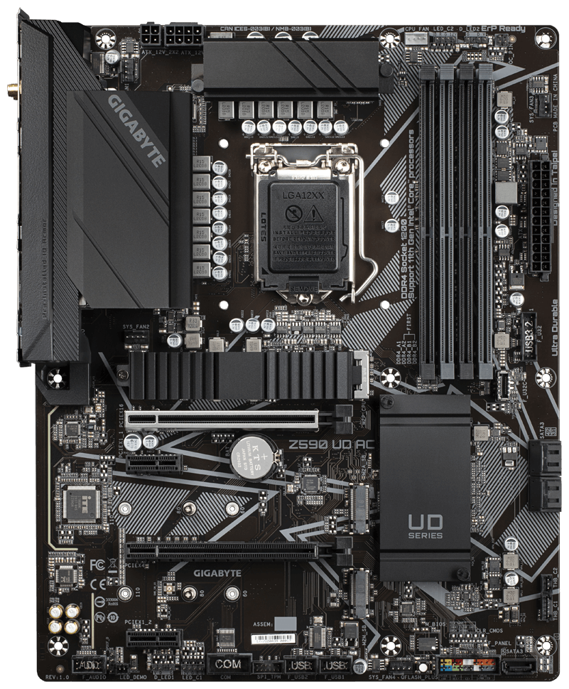 Материнская плата GIGABYTE Z590 UD AC (Z590 UD AC)