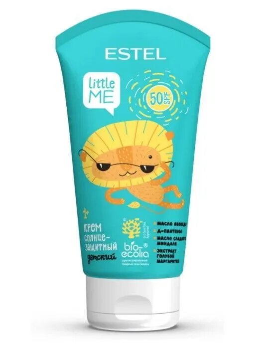 Детский солнцезащитный крем ESTEL LITTLE ME для лица и тела SPF 50 150 мл