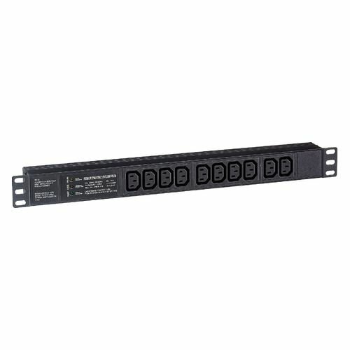 Блок силовых розеток Exegate ServerPro PDU-19H004 Al-10C13-C14-SPD3