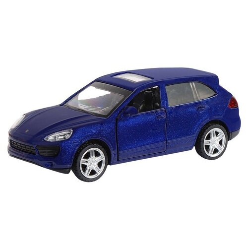 Машина автопанорама Porsche Cayenne S, синий перламутр, 1/43, инерция, в/к 17,5*12,5*6,5 см JB1251266 автопанорама машинка автопанорама porsche cayenne s 1 32