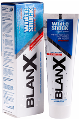 Зубная паста BlanX White Shock Instant White, быстрое отбеливание, 75 мл