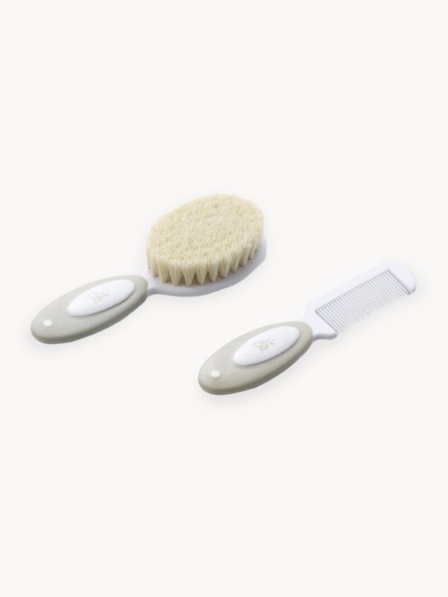 Набор JANE Sand, щетка и расческа, для волос, натуральная щетина