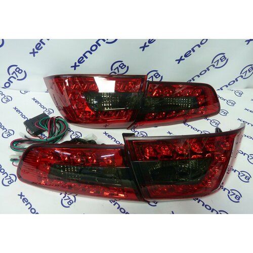 Задние светодиодные фонари (левый + правый) VLAND YAB-YS-0155A на Mitsubishi Lancer 10 (2007 - 2010)