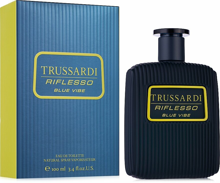 TRUSSARDI туалетная вода Riflesso Blue Vibe, 100 мл