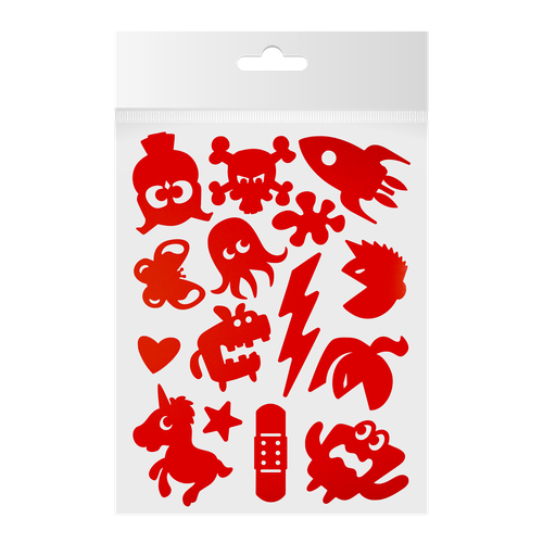 Светоотражающие наклейки 