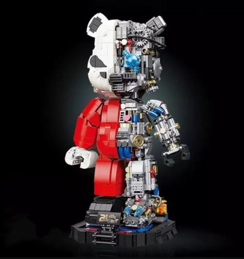 Конструктор Фигурка Робот-медведь трансформер