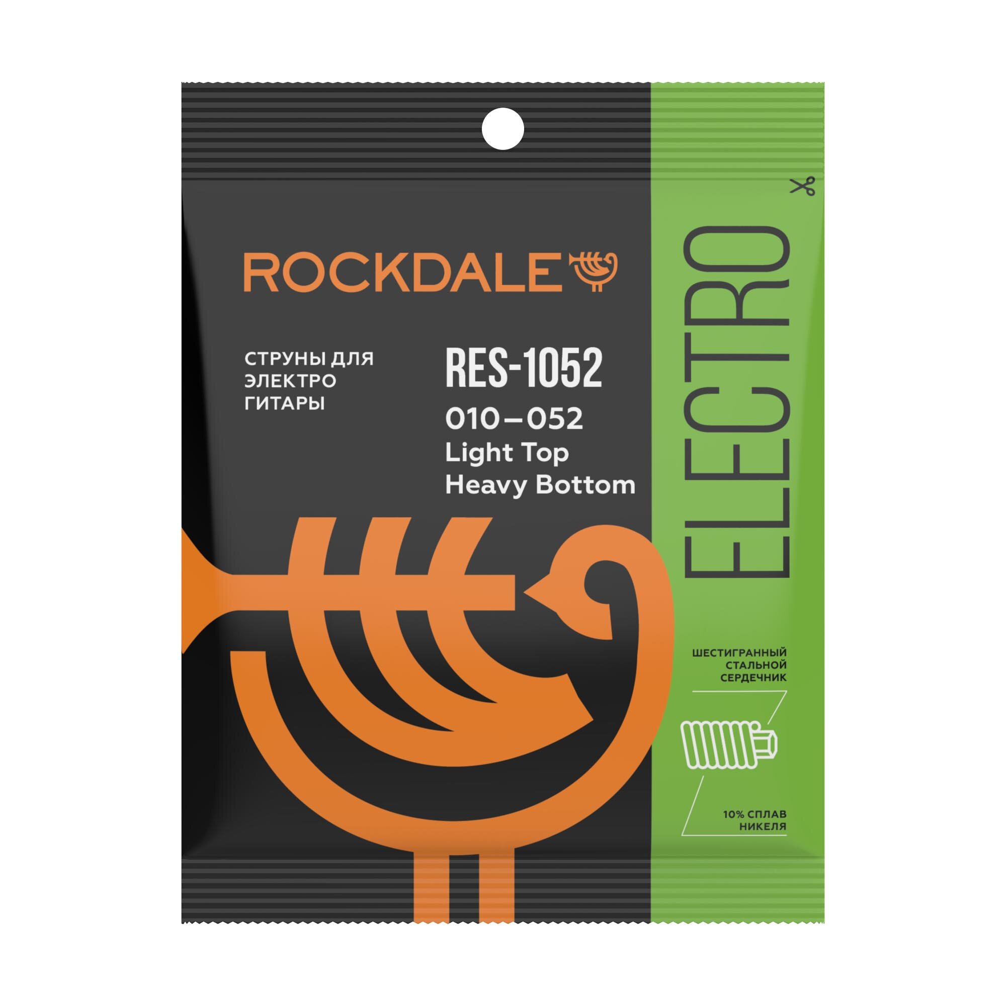 Струны для электрогитары ROCKDALE RES-1052, 10-52
