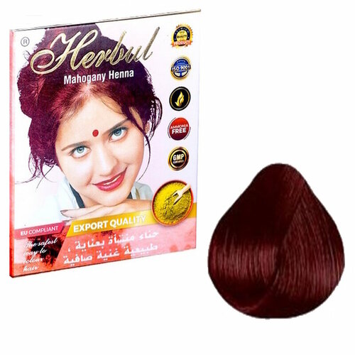 Mahogany Henna/Индийская хна натуральная, махагони, 10 г