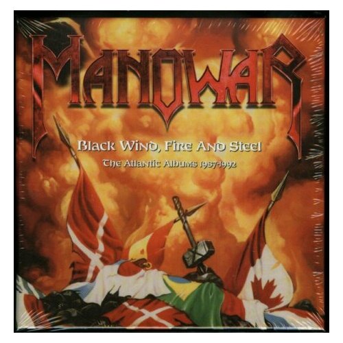 футболка с принтом manowar kings of metal женская черная xs Компакт-Диски, HNE Recordings Ltd, MANOWAR - Black Wind, Fire & Steel (3CD)