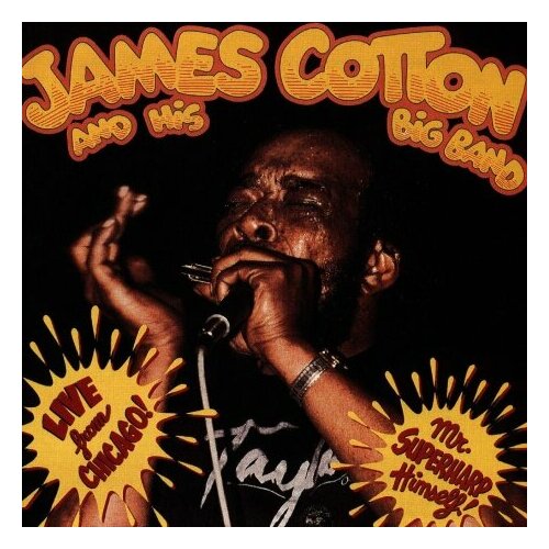 Компакт-Диски, Alligator Records, JAMES COTTON AND HIS BIG BAND - Live From Chicago - Mr. Superharp Himself! (CD)