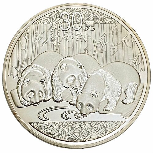 Китай монетовидный жетон с пандой 2013 г. клуб нумизмат монета монетовидный жетон германии серебро удод европа