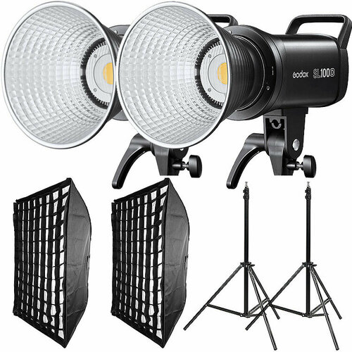 Студийный комплект осветителей Godox SL100D KIT2 Duo 5990000₽