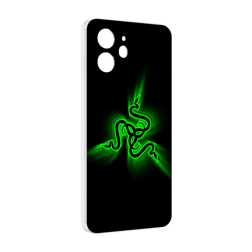 Чехол MyPads Razer для Oukitel C32 задняя панель накладка бампер