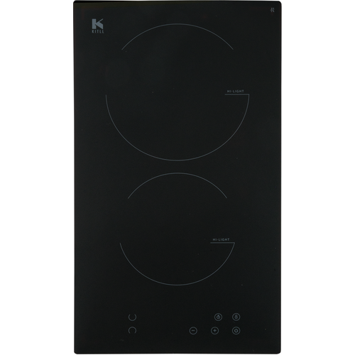 Варочная панель электрическая Kitll KHH 3001 2 конфорки 30x52 см цвет чёрный 929000₽