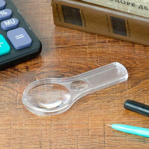 Лупа с прозрачным корпусом 1 d18 мм d45 мм 187₽