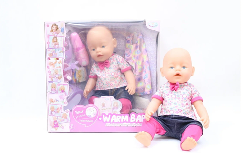 Кукла-пупс с аксессуарами для девочек, играем в дочки-матери, кукла ребенок WZJ057B-599