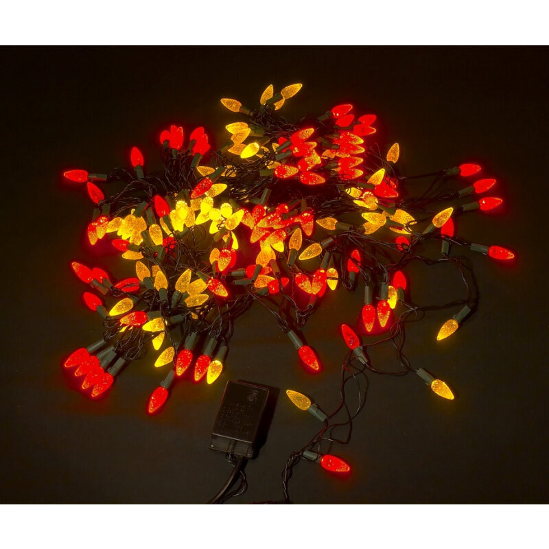 фото LED-XS-160-13M-240V, ягода, красно-желтый