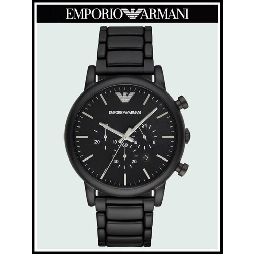 фото Наручные часы emporio armani luigi a1895r, черный