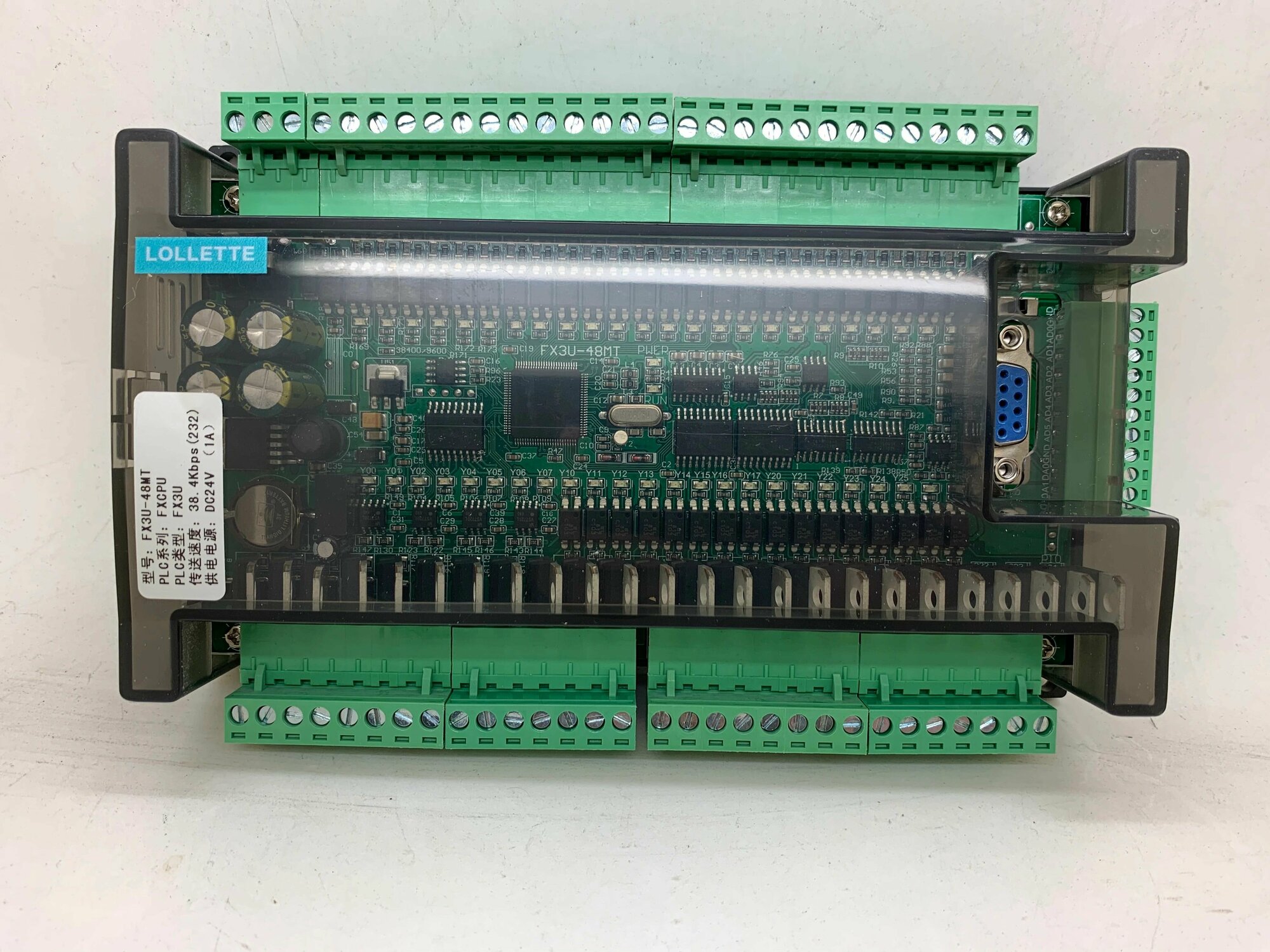 ПЛК PLC FX3U-48MT PLC контроллер для асутп
