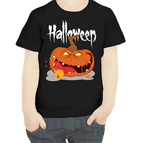 фото Футболка , размер 104, черный нет бренда