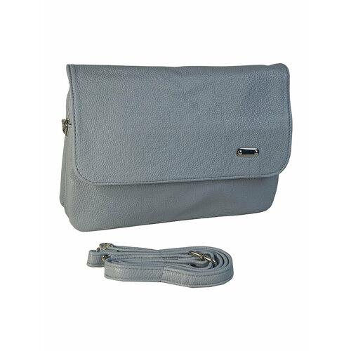 фото Сумка arlion, фактура матовая, голубой, серый