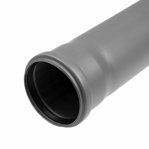 Труба канализационная эконом, внутренняя, d=110 мм, толщина 2.2 мм, 250 мм