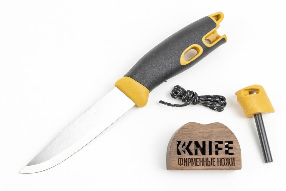 Нож Morakniv Companion Spark (13570) стальной лезв.104мм черный/зеленый - фото №17