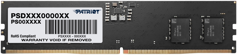 Оперативная память 32Gb DDR5 5200MHz Patriot Signature (PSD532G52002)