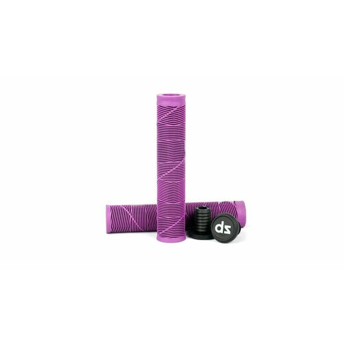 фото Грипсы pulse фиолетовые drive scooters