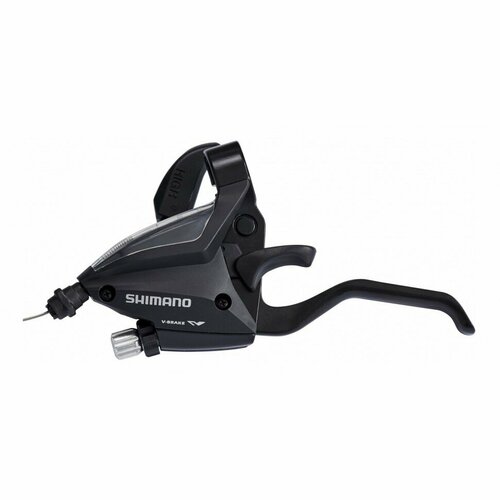 шифтер торм ручка shimano st ef500 l лев 3 ск арт zsm22558 Шифтер/торм. ручка ST-EF500 лев. 3ск, чёр, б/уп.