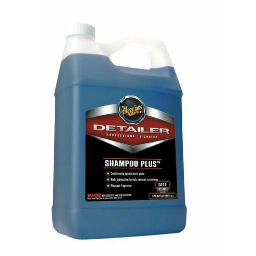 Моющее средство для мойки автомобиля с воском Shampoo Plus Meguiar's, 3.785л.