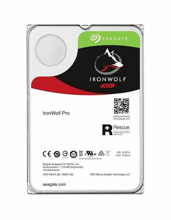Жесткий диск Seagate IronWolf Pro 10 ТБ 3.5" (ST10000NT001)