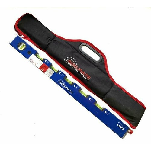 Уровень градиент Accurate с лазерным указателем с сумкой 1850₽