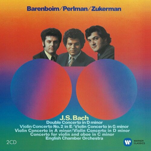 AUDIO CD JS Bach: Violin Concertos Itzhak Perlman Vol. 2 js bach violin concertos itzhak perlman vol 2