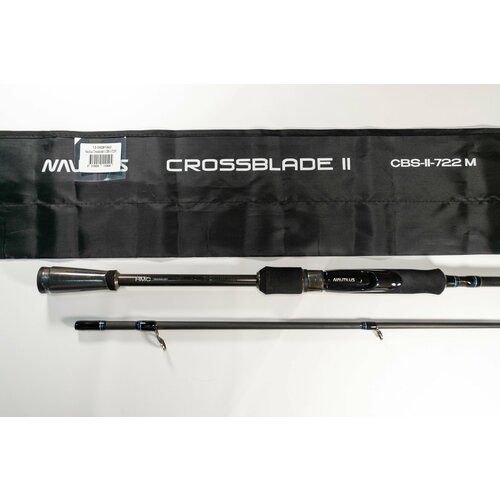 Спиннинг Nautilus Crossblade 2 CBS-2-722M 219см 5-24гр спиннинг nautilus crossblade cbs 722m 2 19 м тест 5 24 г