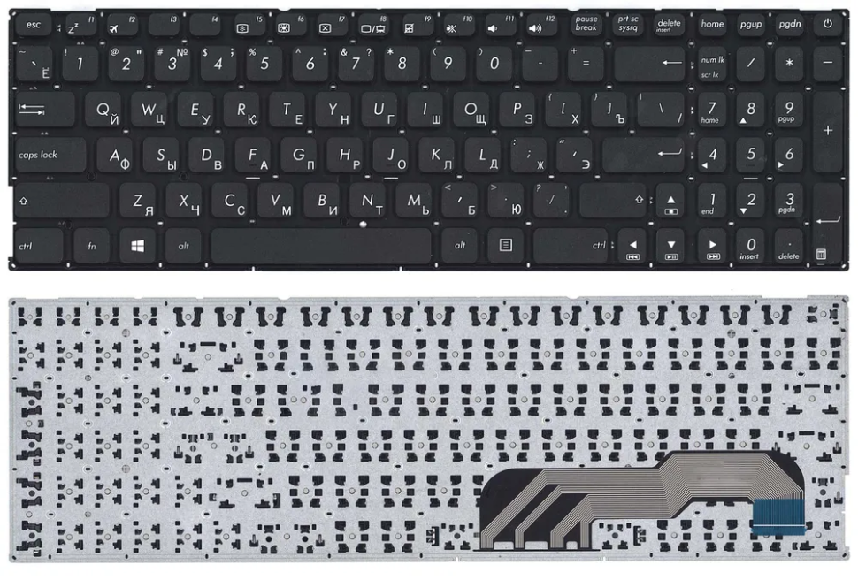 Клавиатура для ноутбука Asus X541, X541LA, X541S, X541SA, X541UA, R541, R541U, X541NA, X541NC, X541SC, D541, R541, D541S, D541SA, D541SC, D541NA, D541