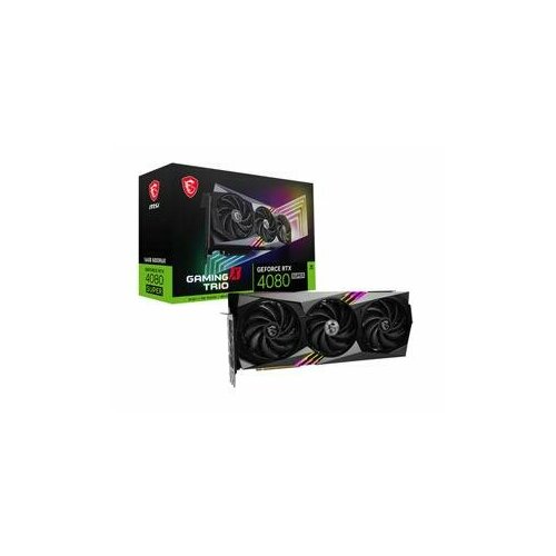 Видеокарта MSI Видеокарта PCIE16 RTX4080 SUPER 16GB 4080 SUP 16G GAMING X TRIO MSI 16175200₽