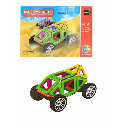 Конструктор магнитный Magic Magnetic 23 детали JH8880 760₽