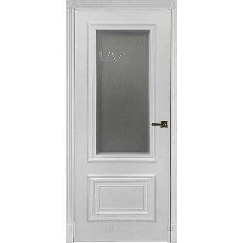 Ульяновские двери, Престиж 1/2 до, белая эмаль 2000*900. Комплект (полотно, коробка, наличник)