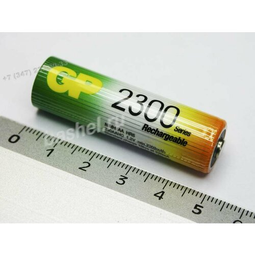 Аккумулятор GP (R6, AA, 316) 2300 мА·ч аксессуар gp аккумулятор r6 aa 2100 mah 2шт блистер