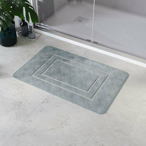 Коврик для ванной RGW BM-003 80x50 серый 6241003-102 1309₽