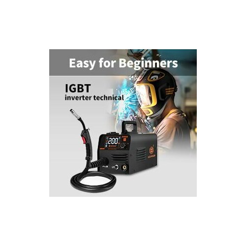 HVM200 инверторный Полуавтоматический сварочный аппарат HZXVOGEN Mig MMA/MIG