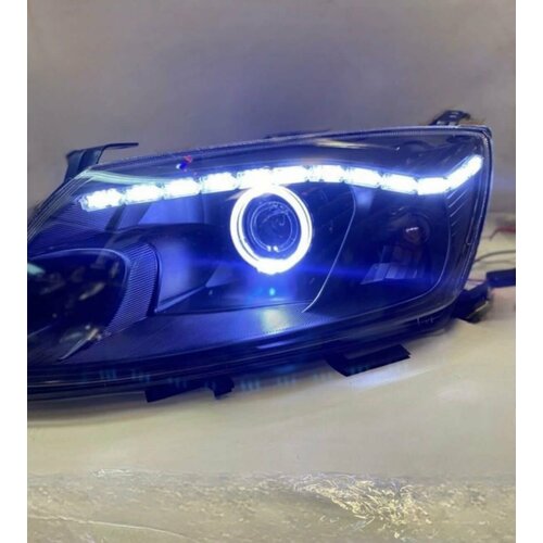 Фары на Лада Гранта с линзой и бегущим поворотником