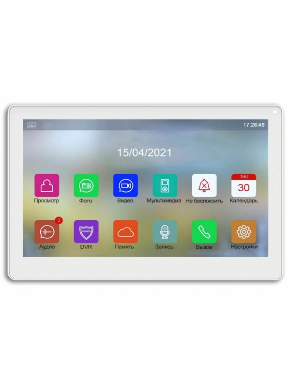 Tantos NEO HD SE (White) VZ адаптированный монитор для координатных многоквартирных систем