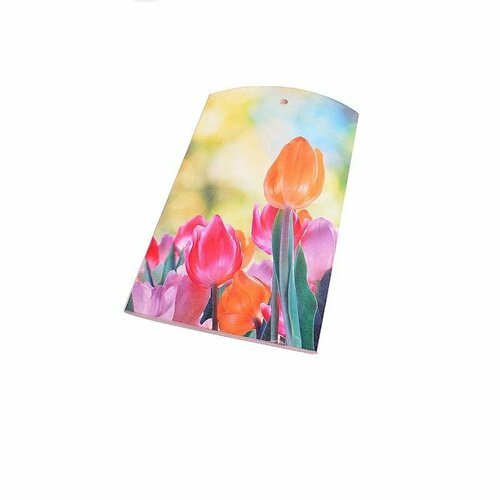 Доска разделочная ламинированная 30 х 18 см Цветы 769₽