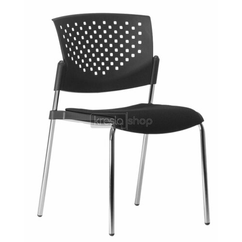 Конференц-кресло Butterfly Butterfly plastic SLW 50 черный пластик, черная ткань